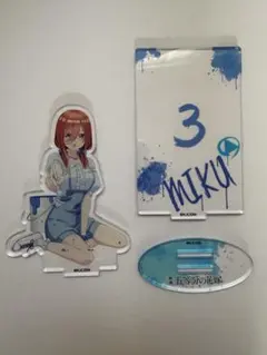 五等分の花嫁 三玖 アクリルスタンド GRAFFITI GIRL