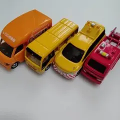 トミカ ミニカー 4台セット まとめ売り