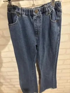 チャオパニックティピー　フリンジフレアデニム