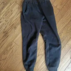 UNIQLO ボアスウェットパンツ 160 黒色