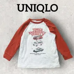 UNIQLO キッズ トミカ 長袖トレーナー ウルトラストレッチ (120)