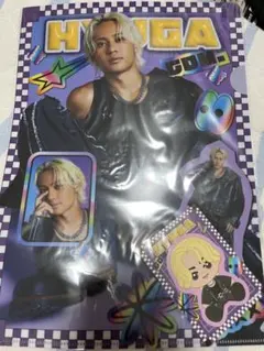 やーや様専用　コムドットくじ　ひゅうがクリアファイル