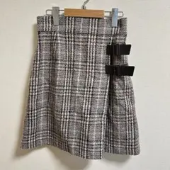 ジルスチュアート　ローヴィングチェックスカート　ミニスカート　可愛い