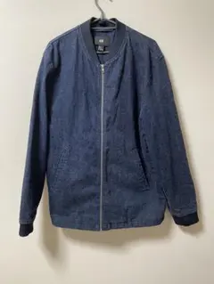 H&M MA-1 ボンバージャケット デニムジャケット M