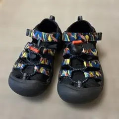 【美品】KEEN マルチカラースポーツサンダル17cm