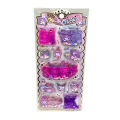 【新品未開封品】クロミ×マイメロ サンリオ キラキラ ウォーターインシール