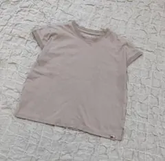 ベージュ コットン Tシャツ