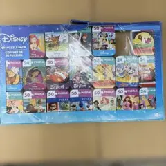 【訳あり/1個無し】ディズニー ミニパズル 19種類 缶入り　24・50ピースのサムネイル