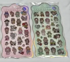 ボンボンドロップシール2枚