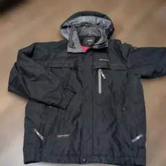 ellesse フード付きマウンテンパーカー L 黒