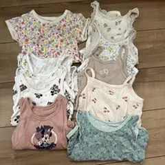 ベビー 肌着 ロンパース 70cm80cm