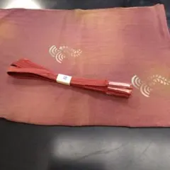 正絹、帯締め、帯揚げセット