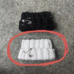 【猫耳風 ニット帽 】にじぱぺっと ぬい帽子