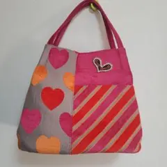 美品♡シンクビー バッグ ボタン ドット柄 - メルカリ