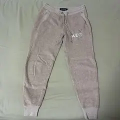 American Eagle AEO ジョガーパンツ ベージュ XS