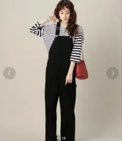 試着のみ！ユナイテッドアローズサロペットブラック