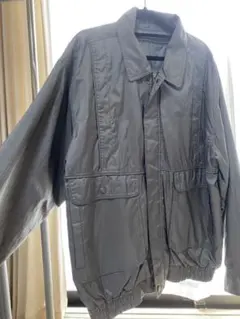 グレー ナイロン ジャンパー Lサイズ