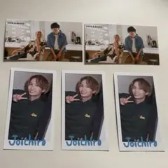 Myojo 2023.12 厚紙 なにわ男子 藤原丈一郎⇔猪狩蒼弥 作間龍斗