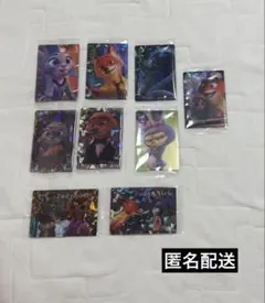 ズートピア カードソフトクッキー　ニック　ジュディ　フィニック　ゲイリー
