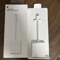 Apple Lightning to USB 3 カメラアダプタ