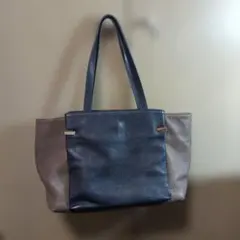 GIANNI CHIARINI レザー トートバッグ バイカラーのサムネイル