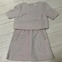 JILLSTUART半袖スカートセットアップ