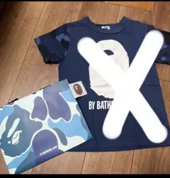 A BATHING APE カモフラージュショッピングバッグ