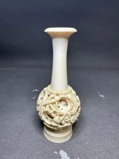 龍 彫刻 透かし彫り 多層球体 象 台座 置物 精巧細工 ヴィンテージ 龍 彫刻 透かし彫り 多層球体 象 台座 置物 精巧細工 ヴィンテージ