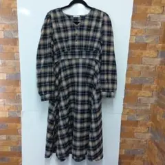 C.O.L.Z.A チェック柄ワンピース L M-31