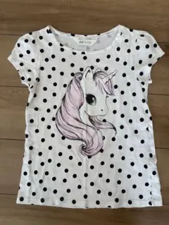 H&M ユニコーン ポルカドット キッズTシャツ