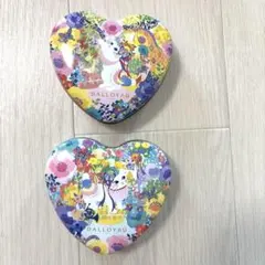 DALLOYAU ダロワイヨ ハート缶 2個セット