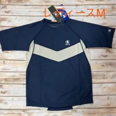 チャンピオン　Champion レディース半袖ドライTシャツ　紺　M 新品