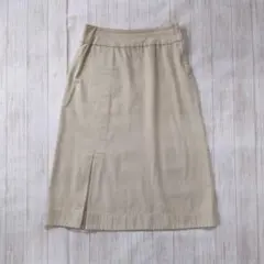 パラスパレス/モールスキン調起毛Aラインロングスカート/バックポケットのサムネイル