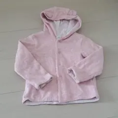 babyGAP　耳付き　クマみみ　パーカー　90 ピンク