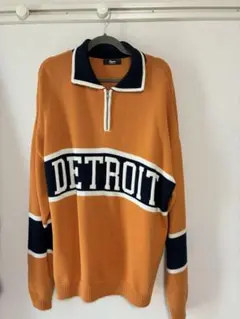 A'gem ハーフジップ ニット DETROITのサムネイル