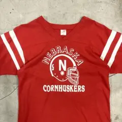 NEBRASKA ラグラン 半袖スウェット ベルバシーン 70s - メルカリ
