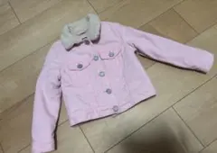 GAP コーデュロイ ボアジャケット ピンク