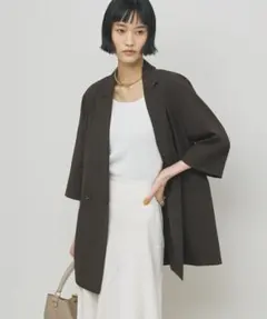 GALLARDAGALANTE NAVY ハーフスリーブジャケット Fのサムネイル