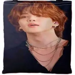 BTS JIMIN ジミン トートバッグ【３枚目以降に実物画像あり】