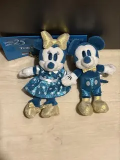 東京ディズニーシー ぬいぐるみチャーム 25周年