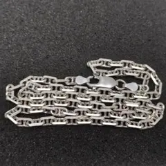 シルバー 925 ネックレス アンカーチェーン　マリンチェーン マリーナ SV