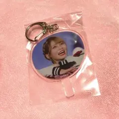 =LOVE 大場花菜 ワッフル うちわ型アクリルキーホルダー