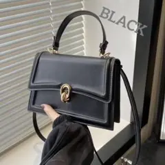 ハンドバッグ 黒 ショルダーバッグ 2way 入学式 カバン 高見え 春夏 韓国