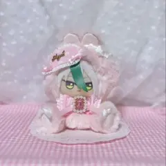 ハンドメイド 着ぐるみ おすわりぬい服 推し活 桃色 白色 d569