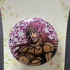 ジョジョワールド　75㎜グリッター缶バッジ　ディアボロ