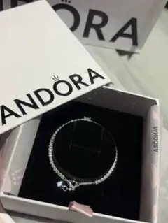 ス*イ様 【SV刻印】PANDORA パンドラ チャームブレスレット SV925