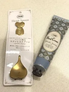 【未使用】SABON ハンドクリーム デリケートジャスミン ハートスプーンセットのサムネイル