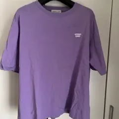 WEEK-END プリント Tシャツ パープル