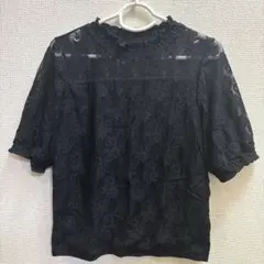 INGNI レース 半袖ブラウス