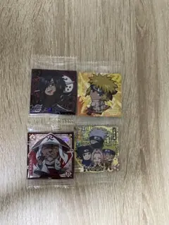 ナルト ウエハースシール　4枚セット